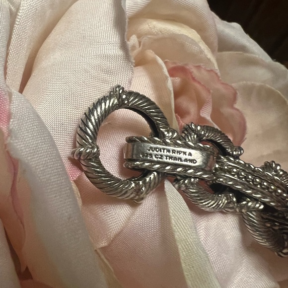 Judith Ripka Sterling Silver Charm Bracelet - Picture 10 of 13